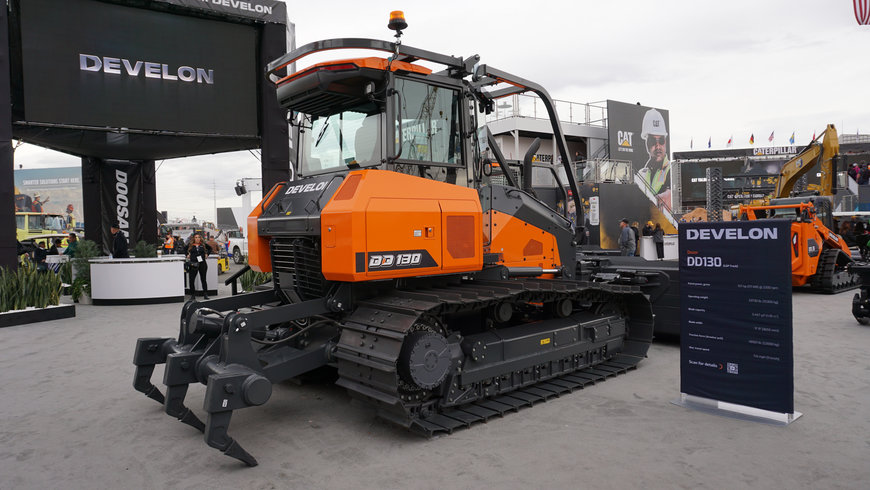 DEVELON MAKES IMPRESSIVE ENTRY AT CONEXPO-CON/AGG 2023